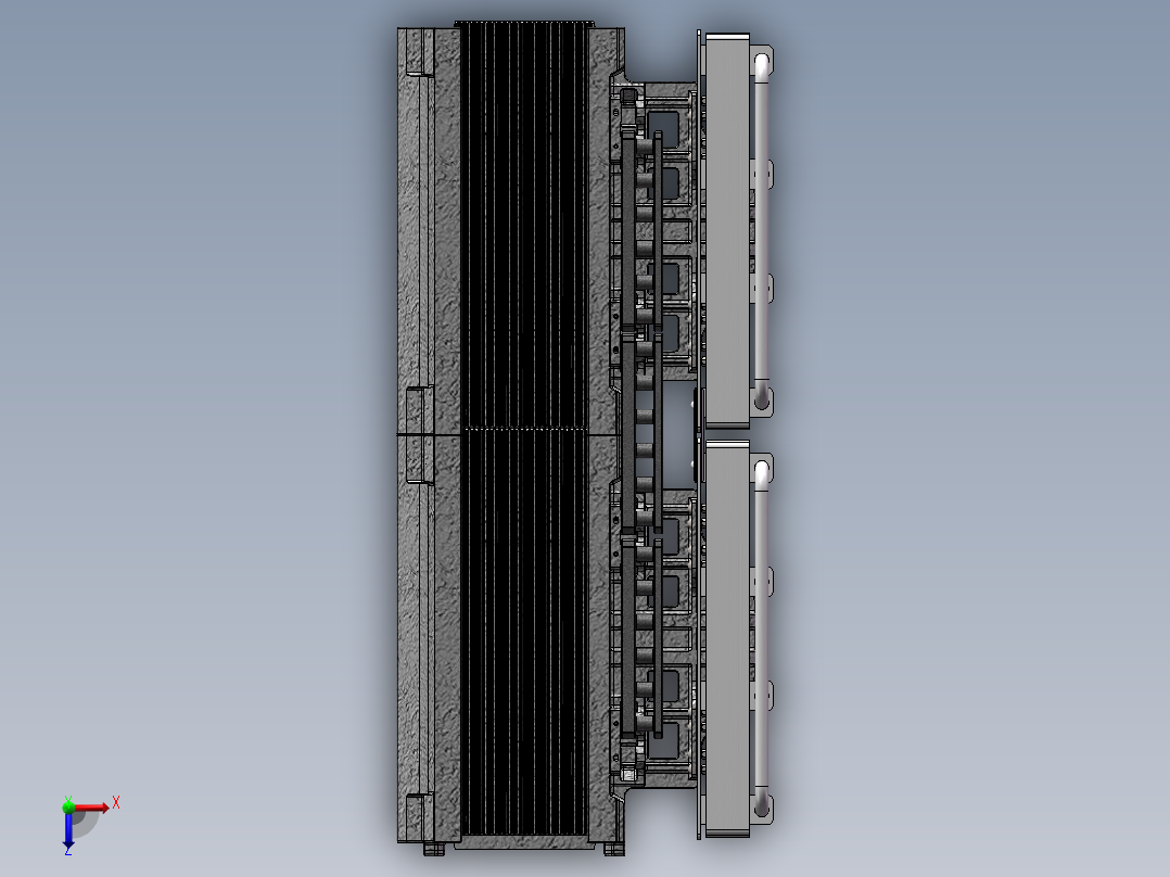 SGZ630_220薄煤层刮板机中间部 901598俯视图