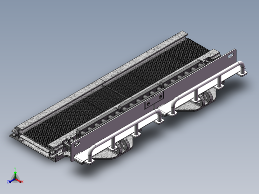 SGZ630_220薄煤层刮板机中间部 901598正等轴测缩略图