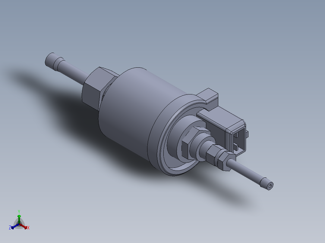 燃油泵正等轴测图