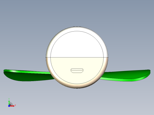 迷你便携小风扇前视缩略图