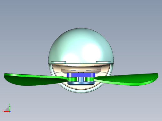 迷你便携小风扇后视缩略图