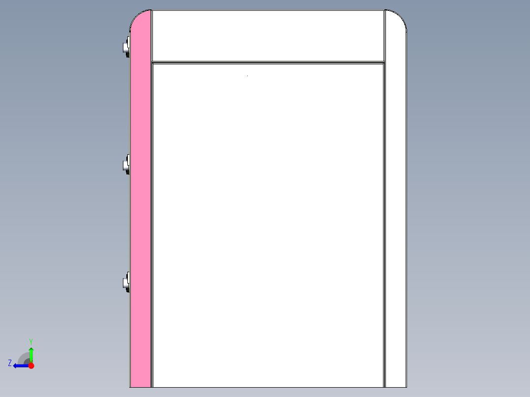 YL-5610 电子元件恒温老化柜右视图