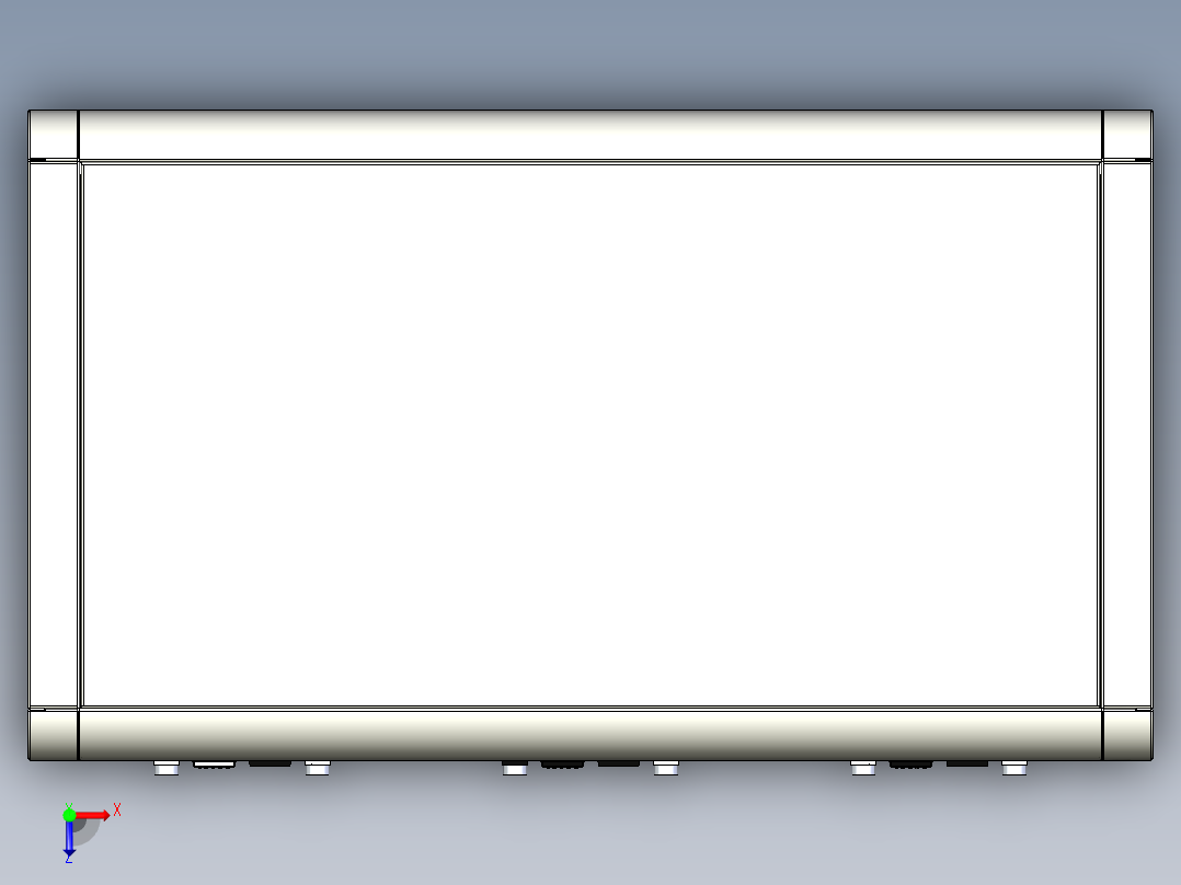 YL-5610 电子元件恒温老化柜俯视图