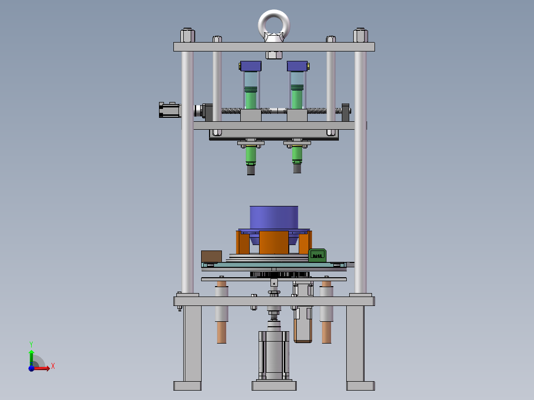 螺栓压装机  sw20前视图