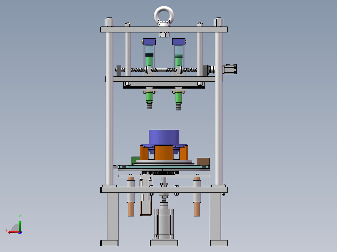 螺栓压装机  sw20后视图