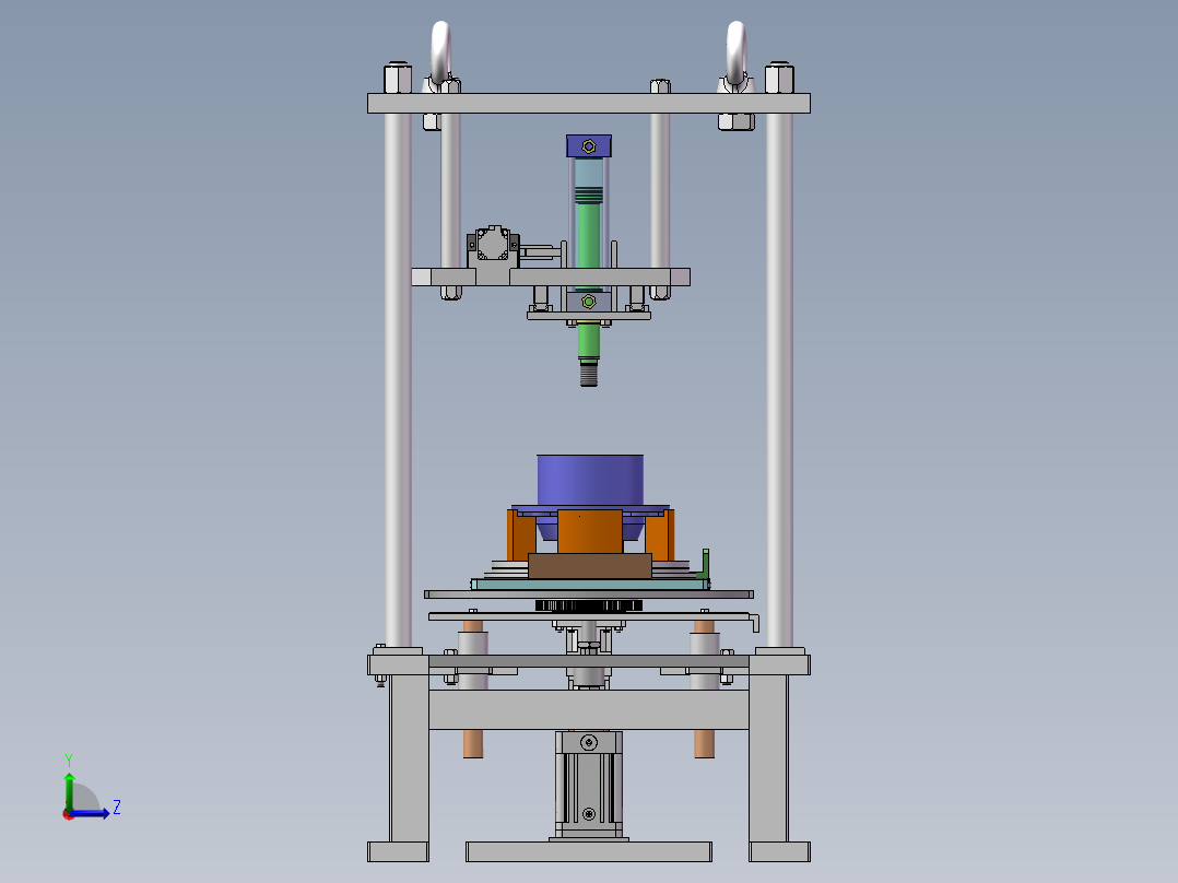螺栓压装机  sw20左视图