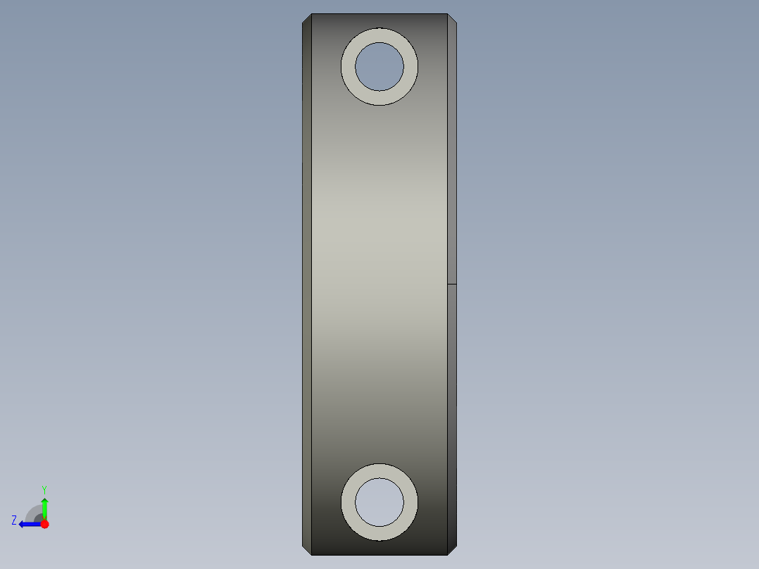 圆形固定轴套H-705右视图