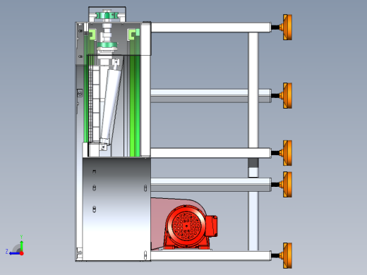 90度转弯皮带线右视缩略图