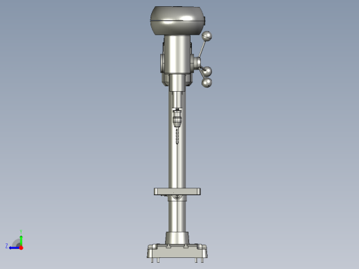 微型迷你台钻钻床铣床小型台转右视缩略图