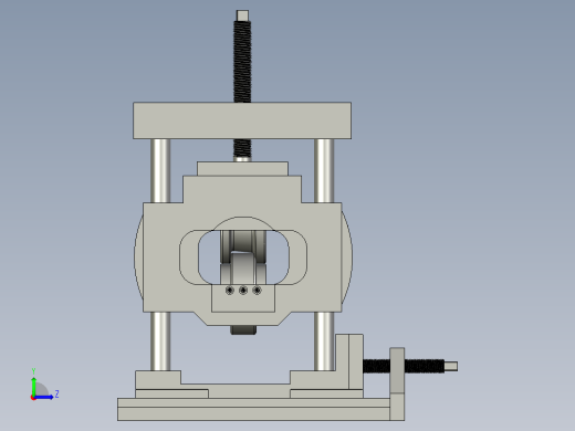 机头2装配体左视缩略图
