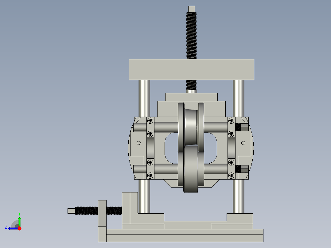 机头2装配体右视图