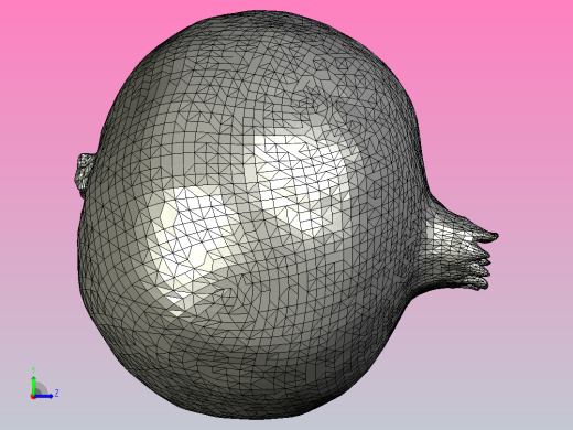 1_045Pomegranade_01_4K水果蔬菜面包坚果左视缩略图