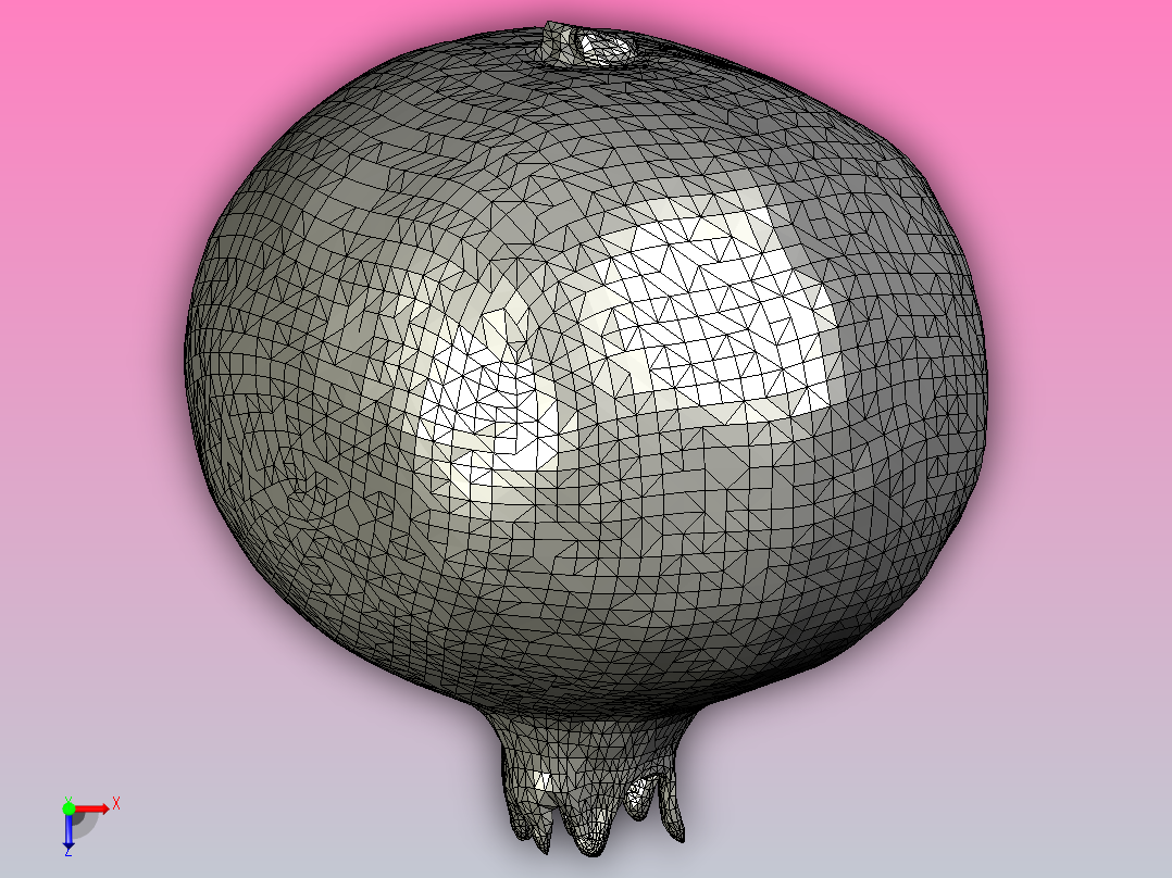 1_045Pomegranade_01_4K水果蔬菜面包坚果俯视图