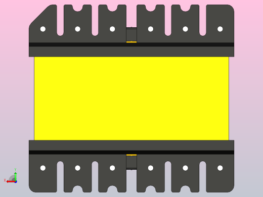 带铁氧体磁芯 EER281712 的变压器后视缩略图