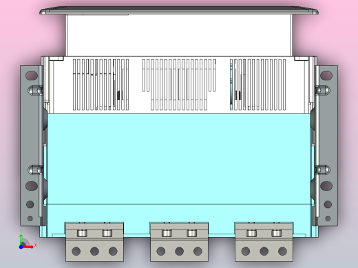 NA8-3200 1600A-2500A 3P 固定式-水平接线+门框202409前视缩略图