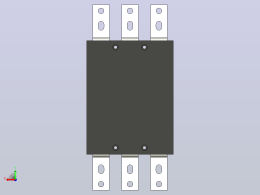 断路器NF630-SWU 3P三菱电机后视缩略图