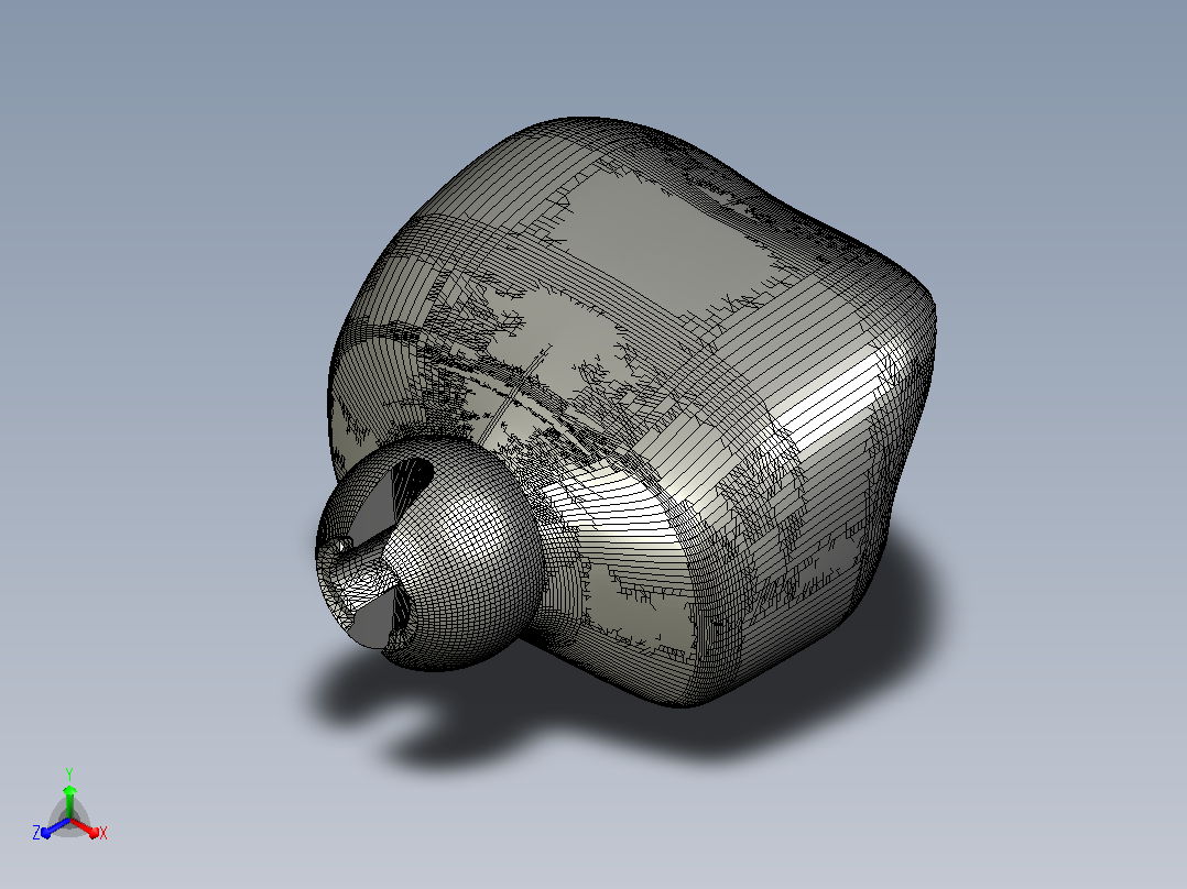 关节机器人正等轴测图