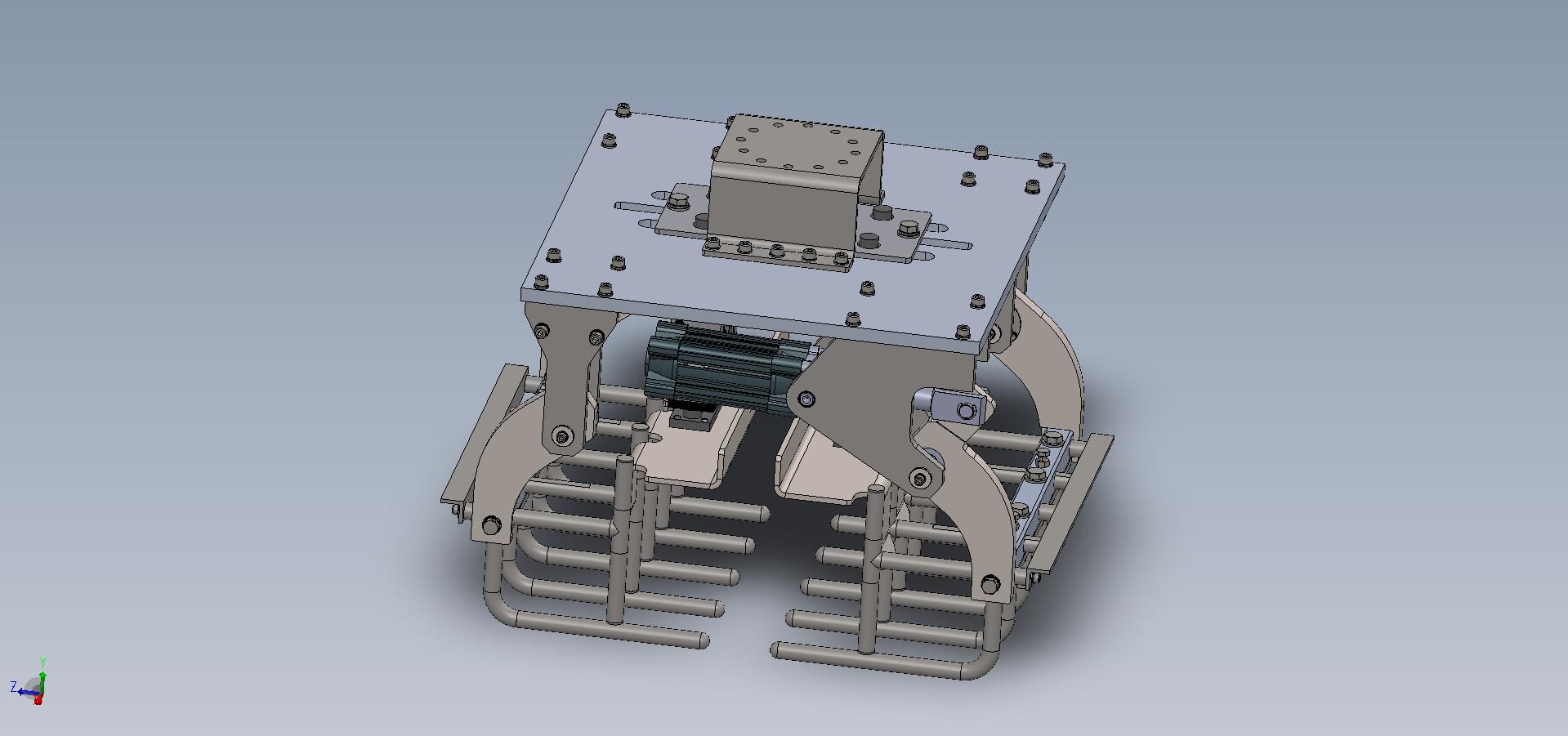 抓袋夹具夹爪（sw2018）