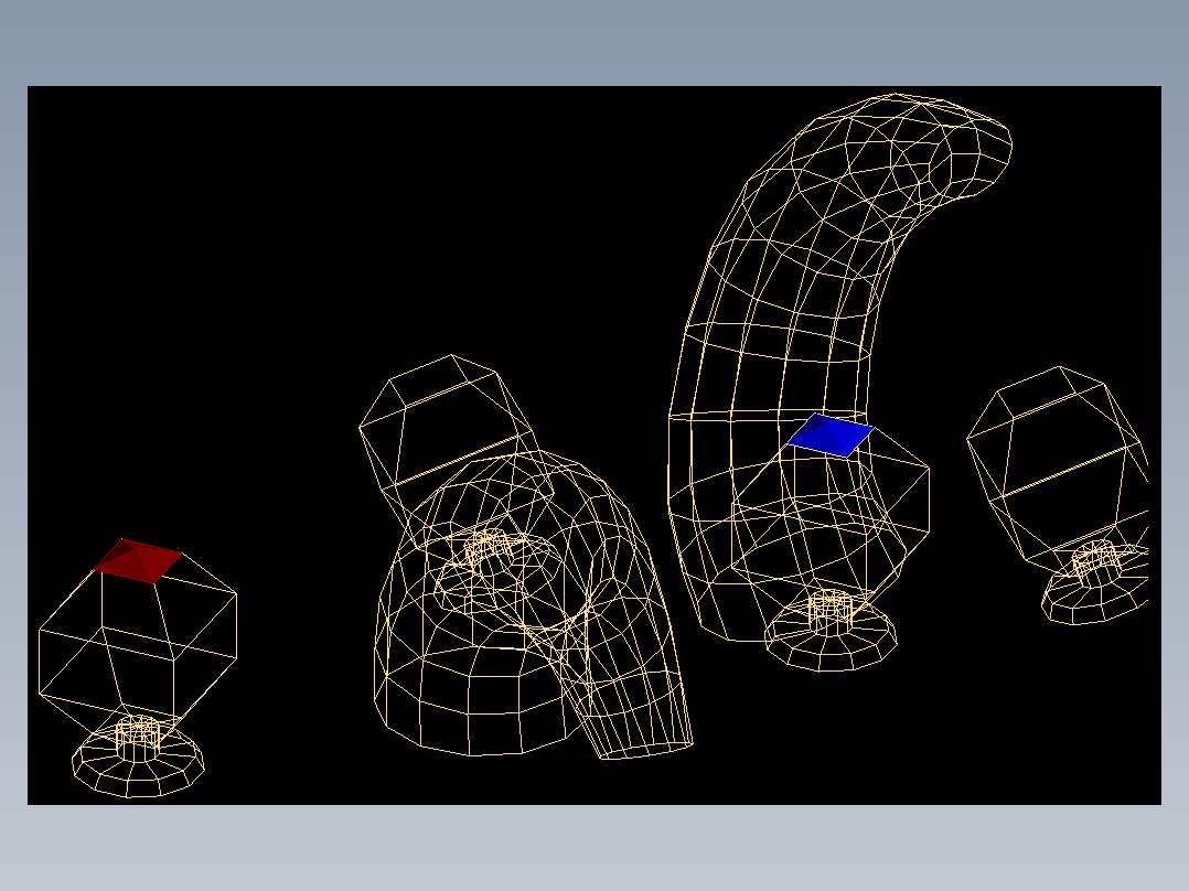 室内家具及植物三维模型七-CU047