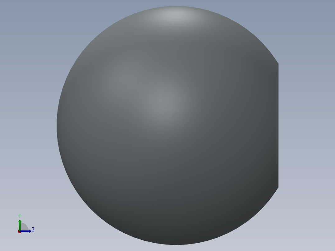 卡钳3D模型左视图