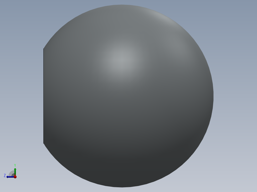 卡钳3D模型右视图