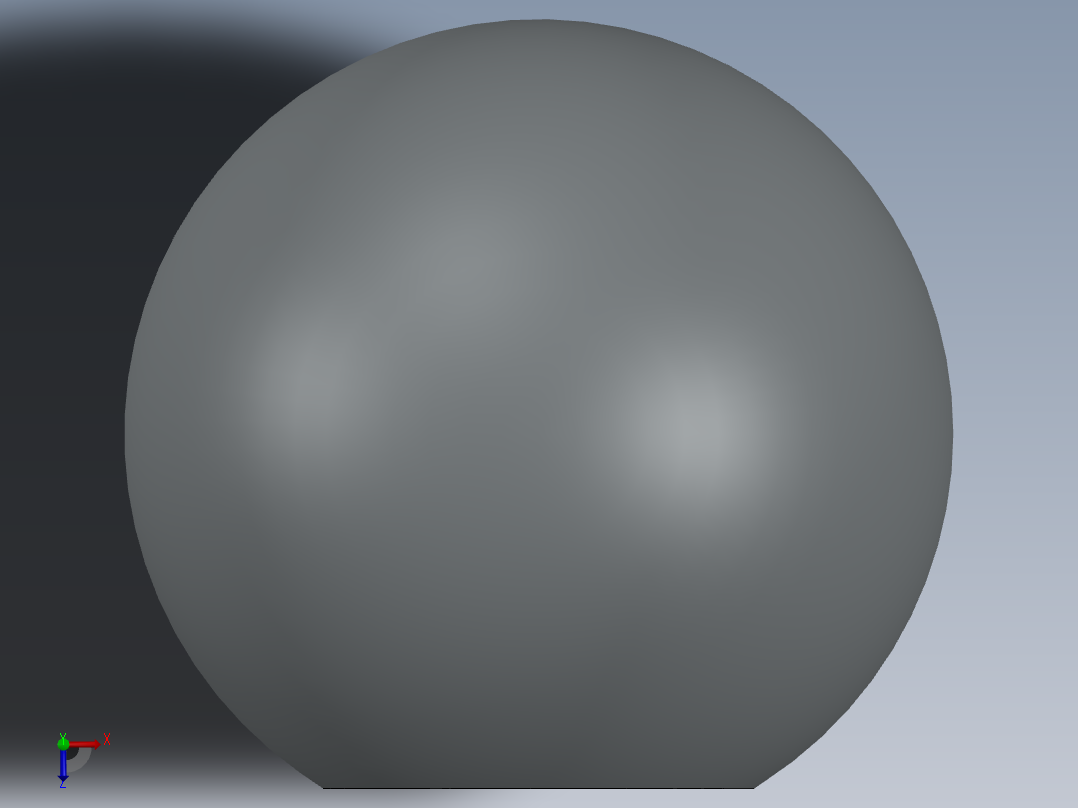 卡钳3D模型俯视图