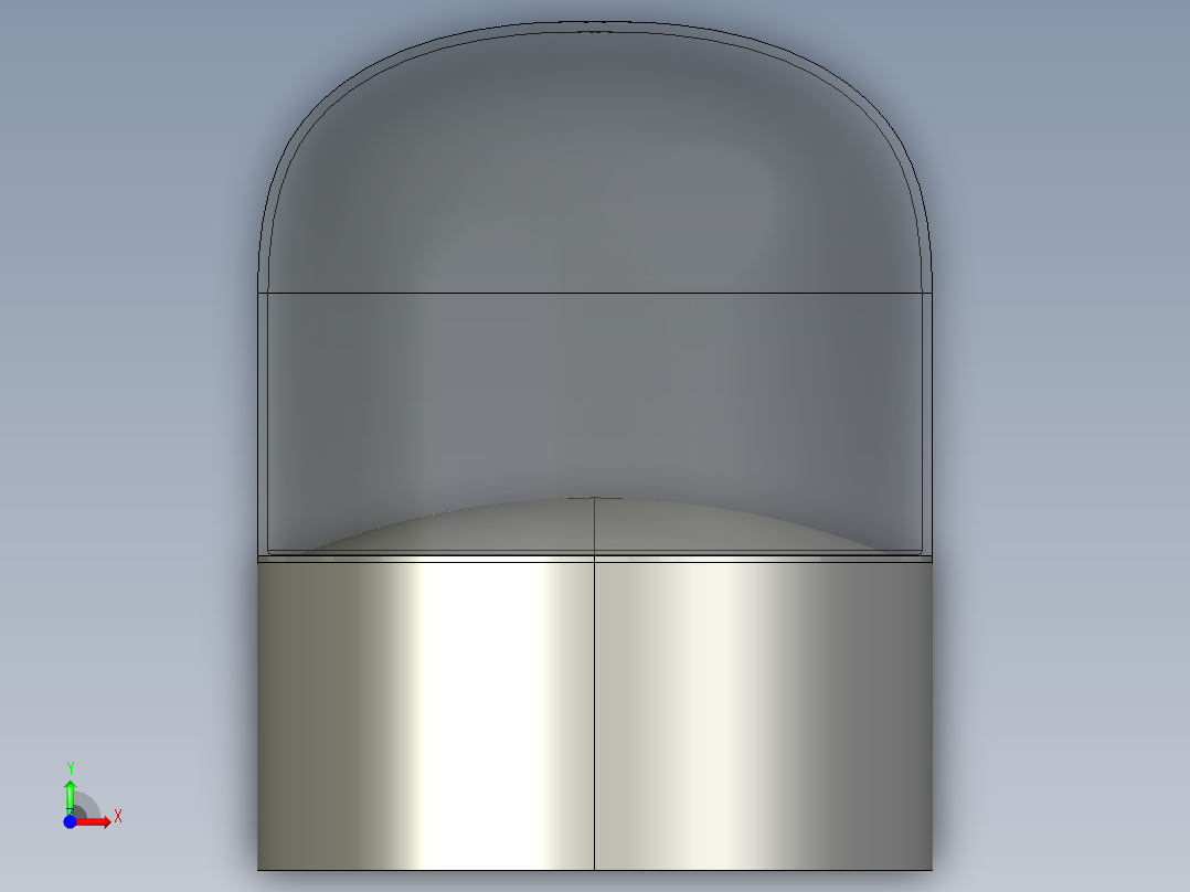 情景小夜灯前视图