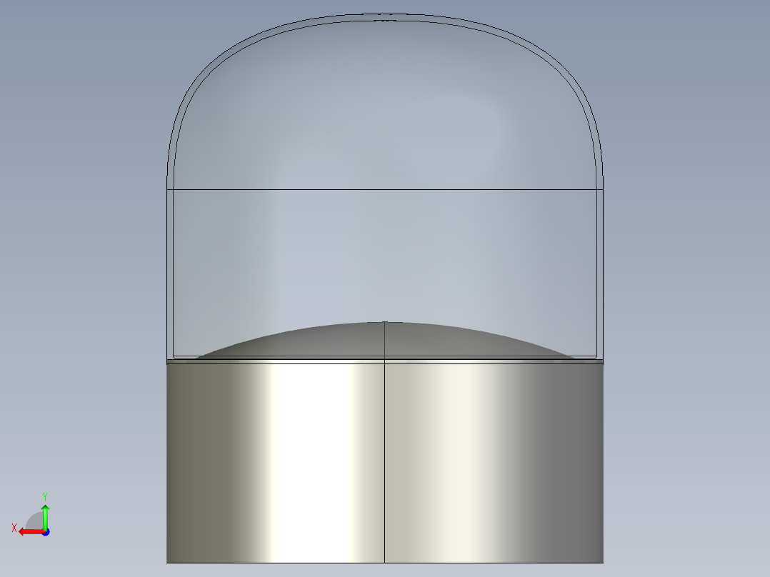 情景小夜灯后视图