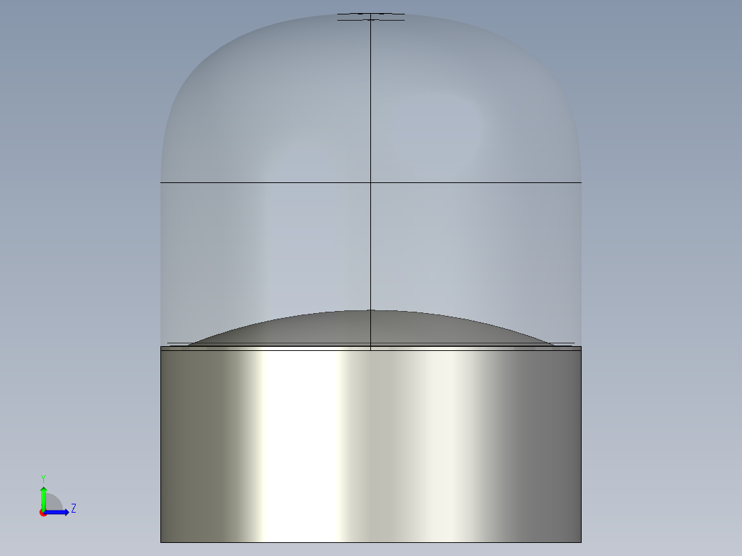 情景小夜灯左视图