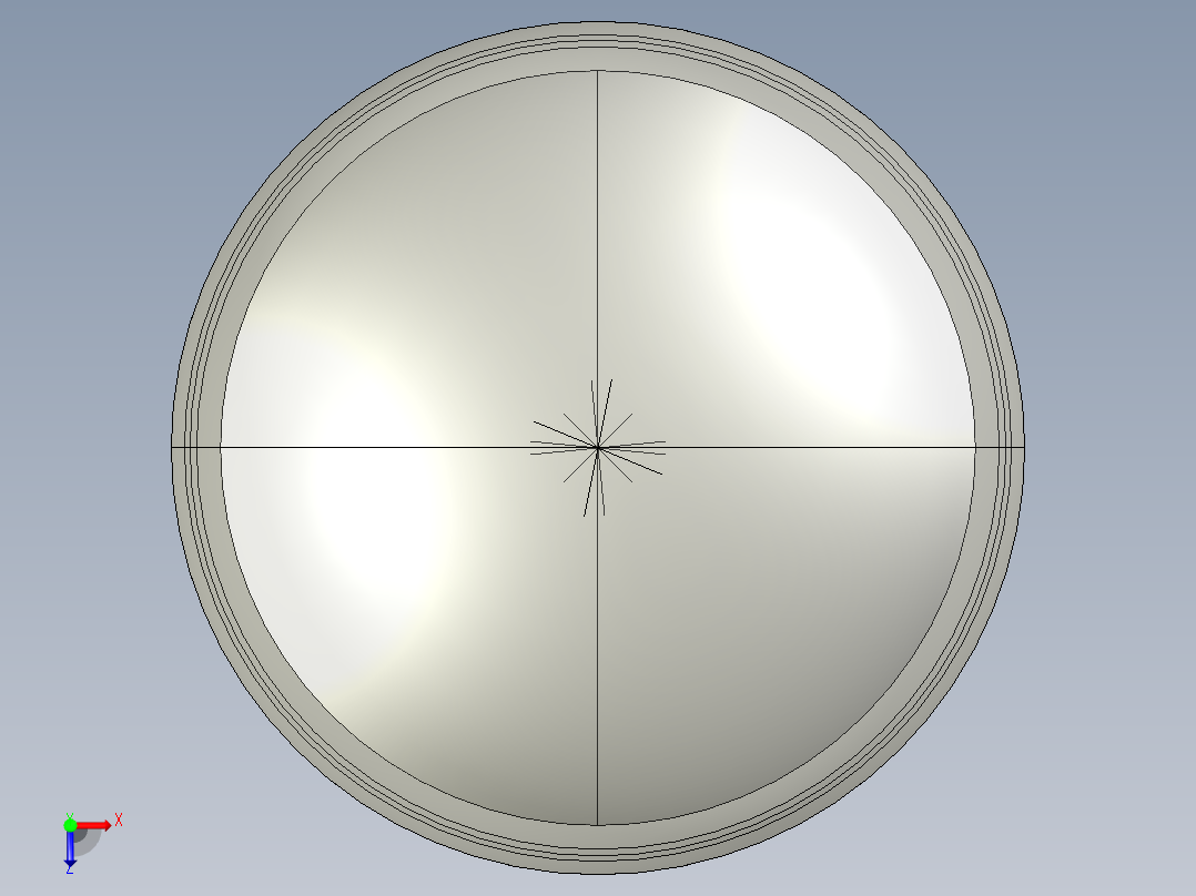 情景小夜灯俯视图