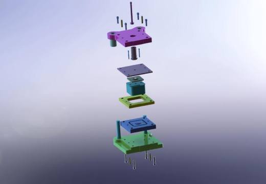 方形拉深件拉深模具缩略图