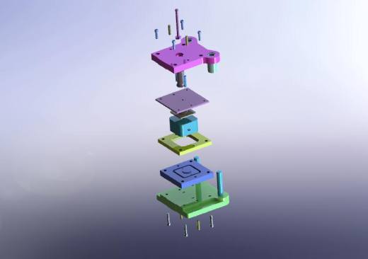 方形拉深件拉深模具缩略图