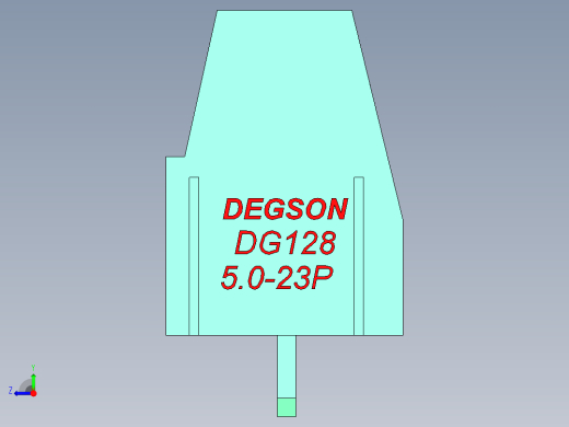 DEGSON DG128 系列 5.07.5mm 接线端子-DG128-5.0-23P-14-00AH右视缩略图