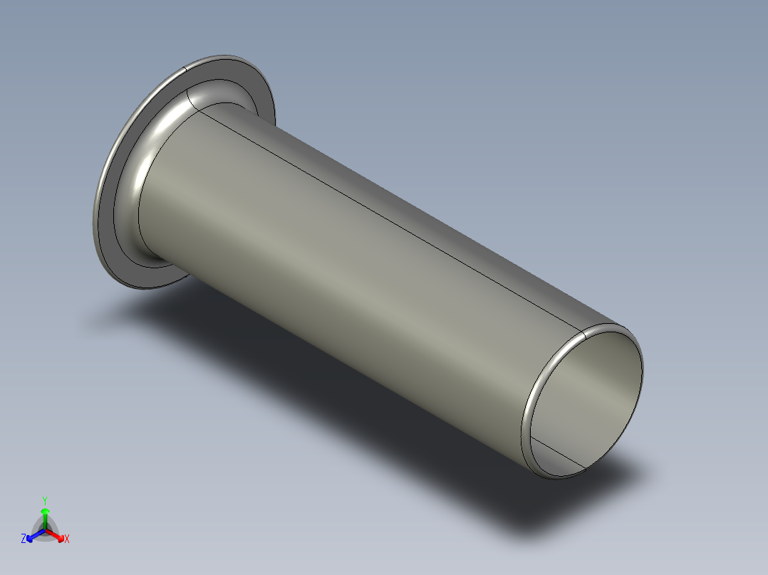 软管与硬管连接用工业通用接头0127_12_08正等轴测图