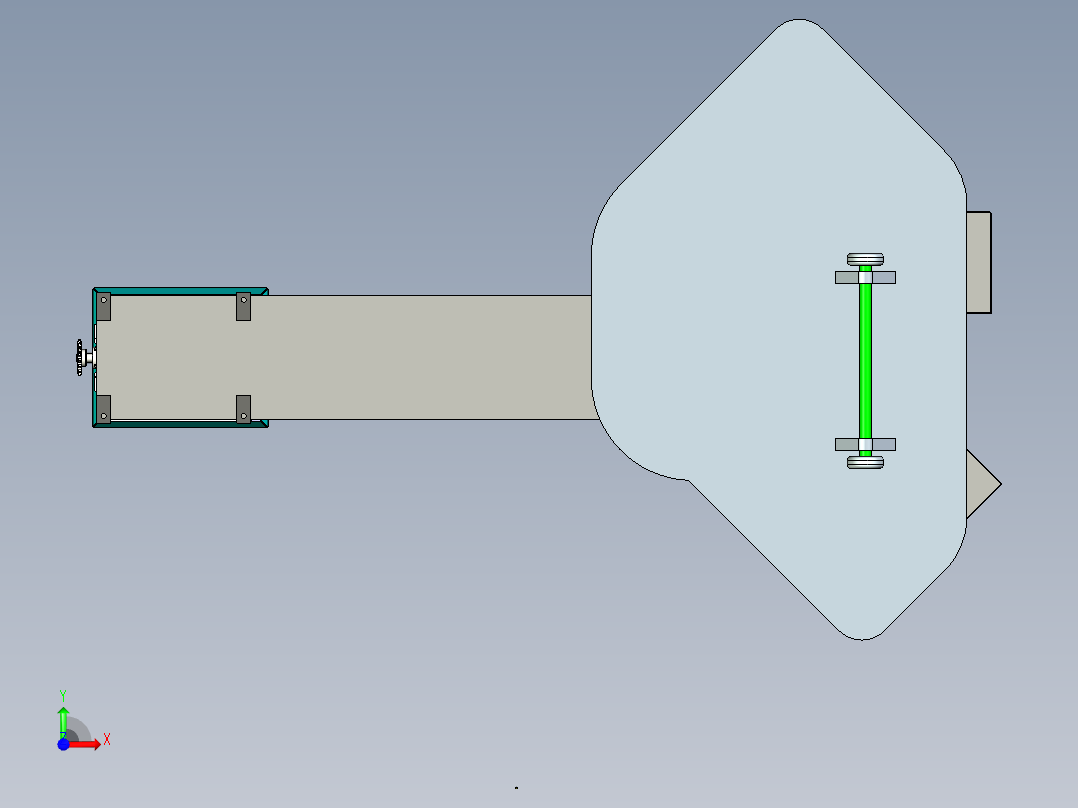 豆沙包制作设备proe三维==1240008==300前视图