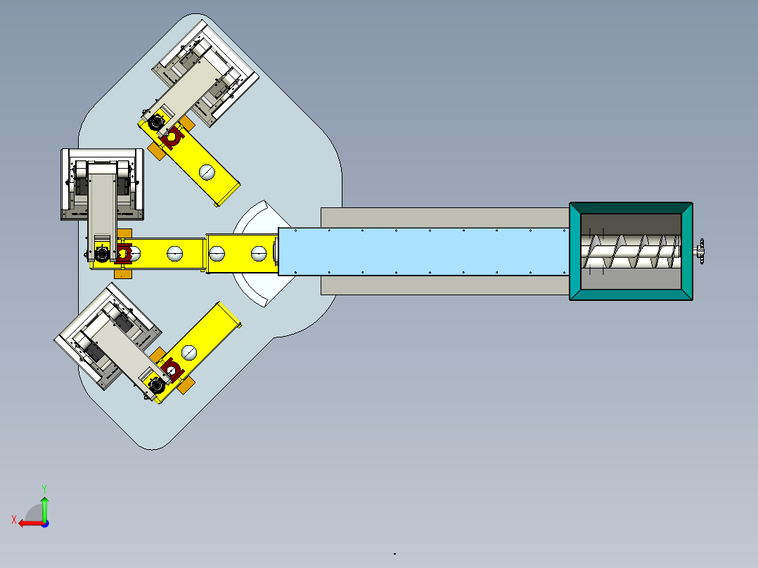 豆沙包制作设备proe三维==1240008==300后视图