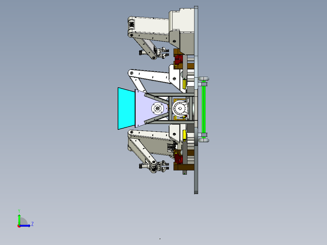 豆沙包制作设备proe三维==1240008==300左视图