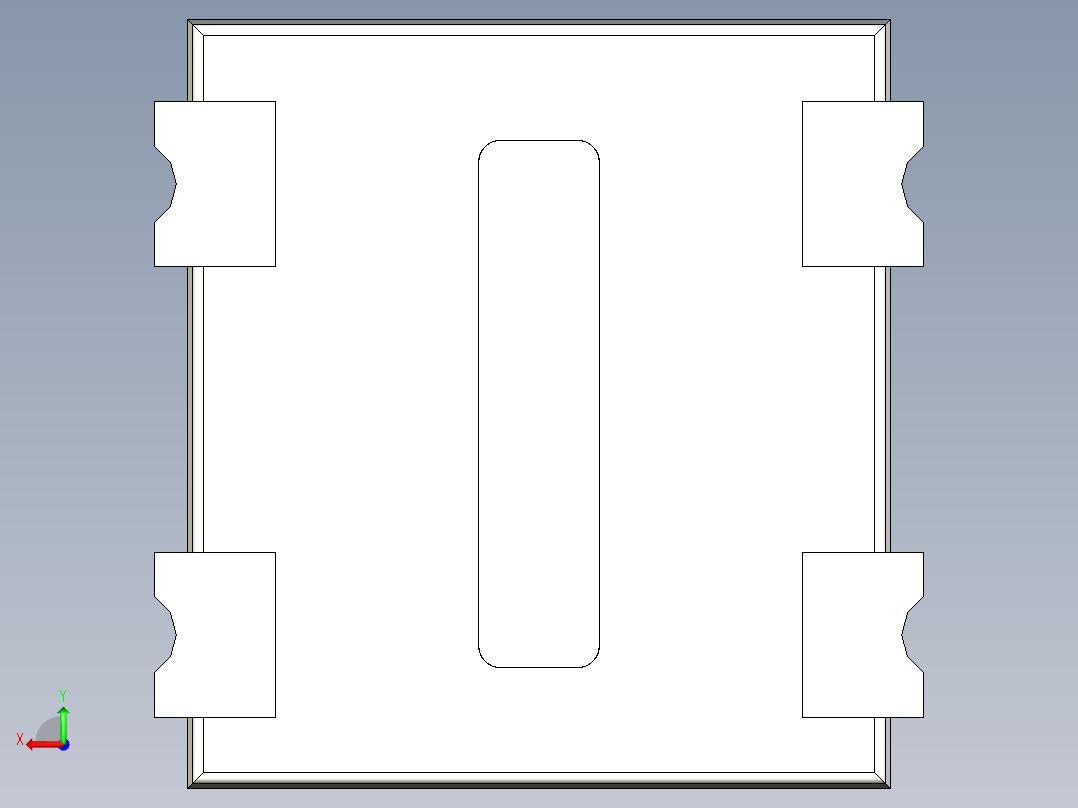 LED SMD SMT PLCC 4引脚封装后视图