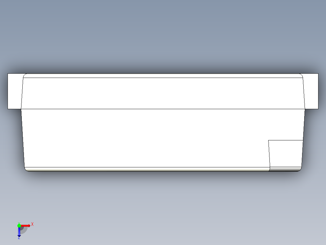 LED SMD SMT PLCC 4引脚封装俯视图