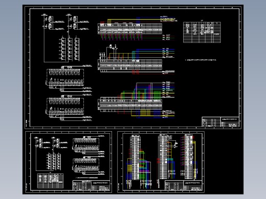 220kV分段断路器端子箱二次安装接线图(B066-500-0610)