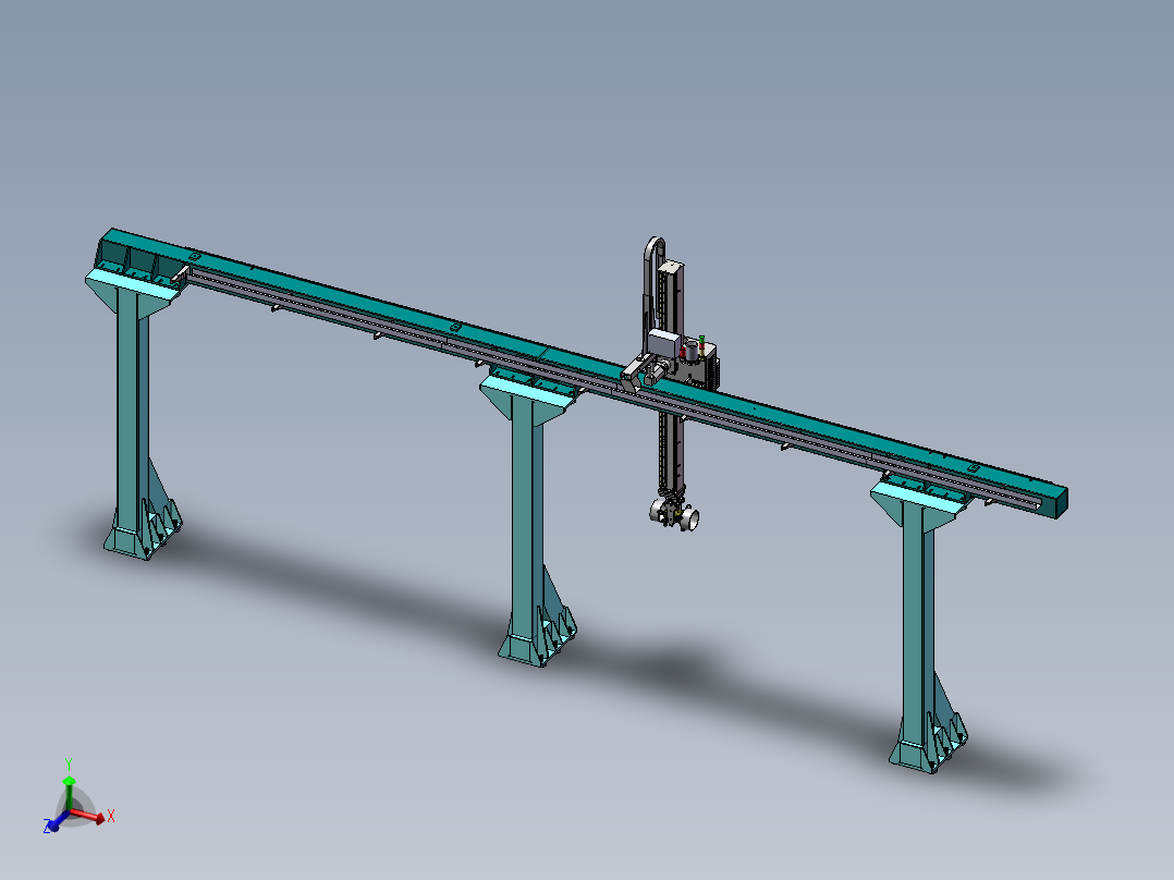 50Kg单轴桁架机械手（整套图纸）