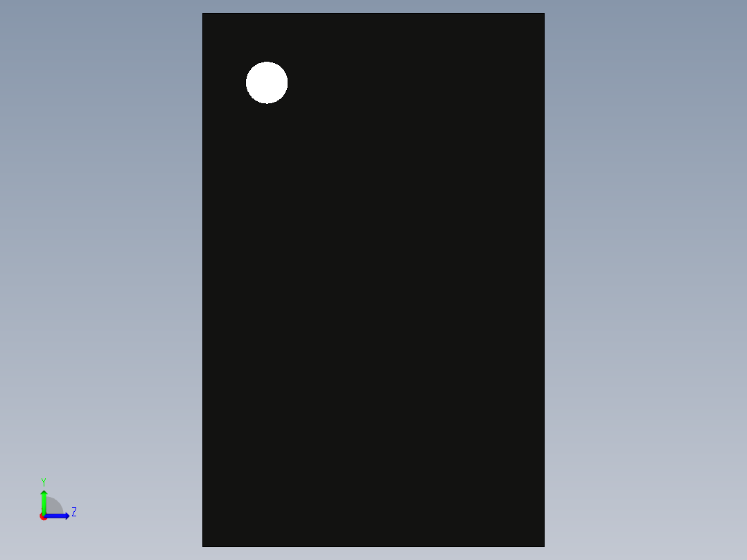 10引脚SMT mems晶体振荡器左视图