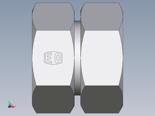 卡套式工业通用硬管接头EO_Swivel_union_GZ42LCF前视缩略图
