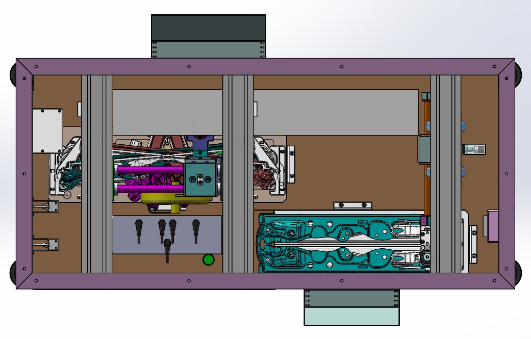 44升降器导轨打螺丝