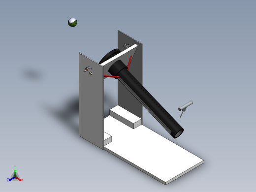 网球射手正等轴测缩略图