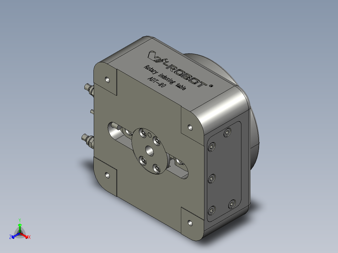 ADT启动分割器-ADT-20正等轴测图