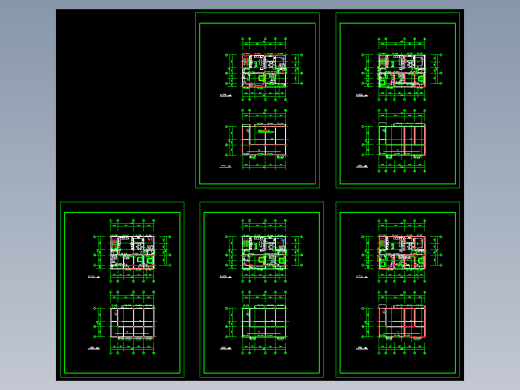 小区住宅平面图