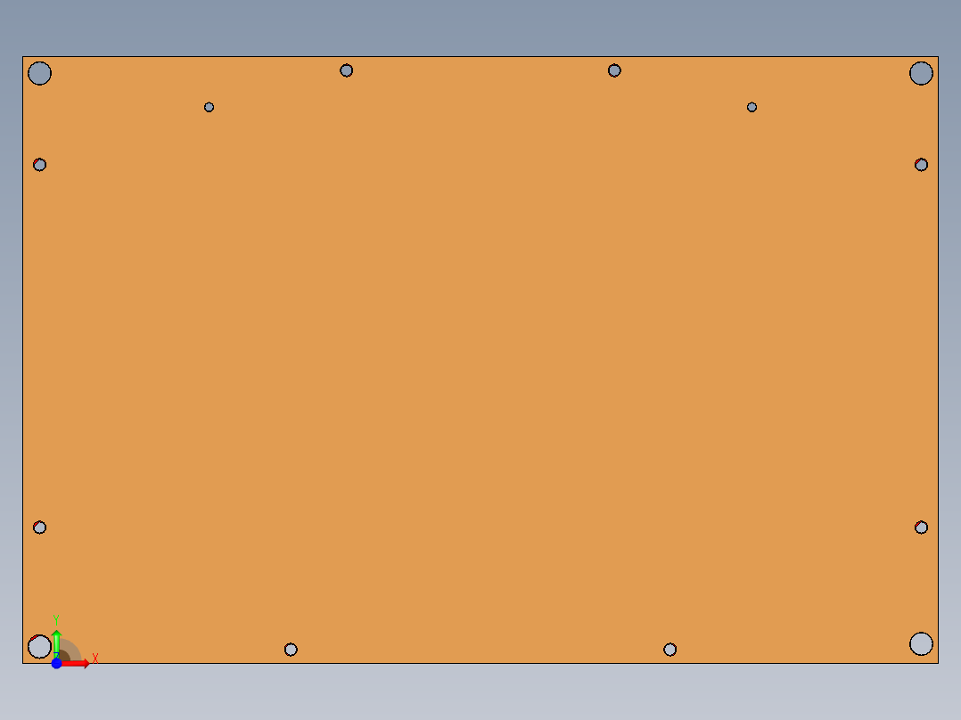 BAZ80-A笔记本CNC工装夹具三维模型-CNC1前视图