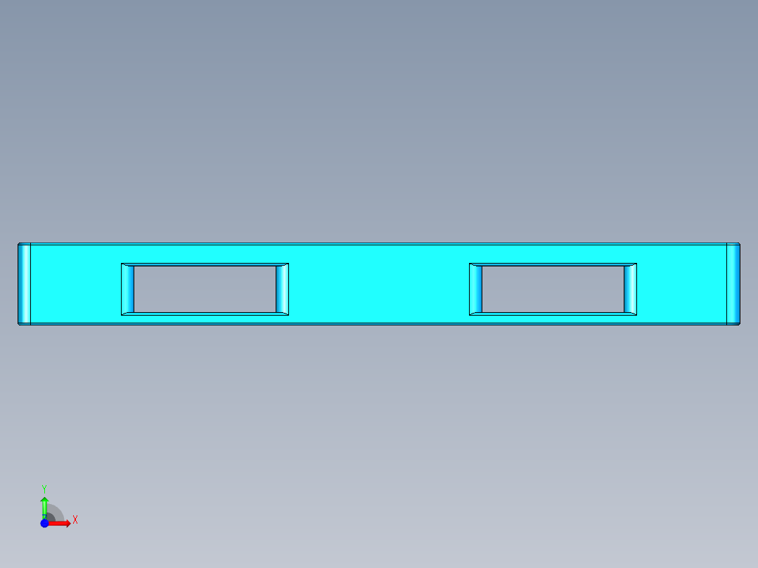 14001200托盘前视图