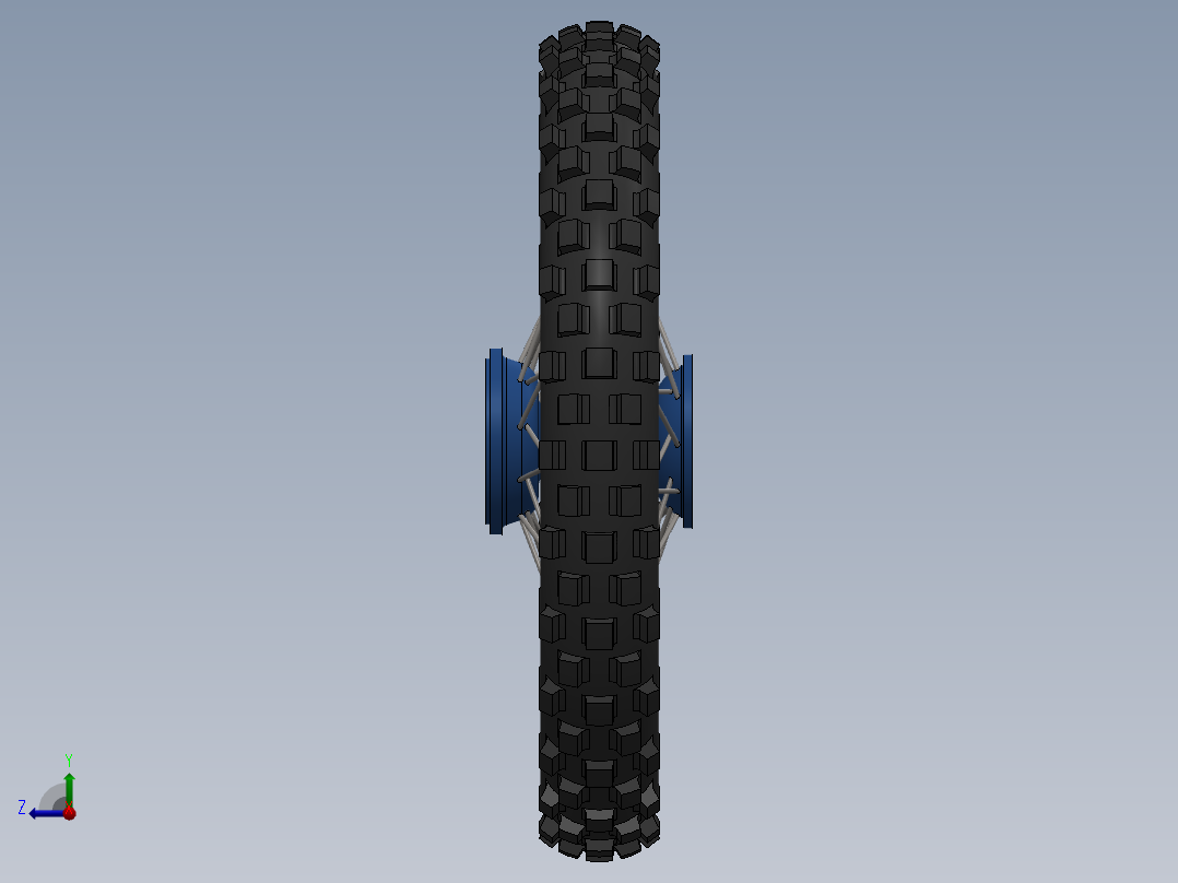 轮胎、车轮、轮毂(156)右视图